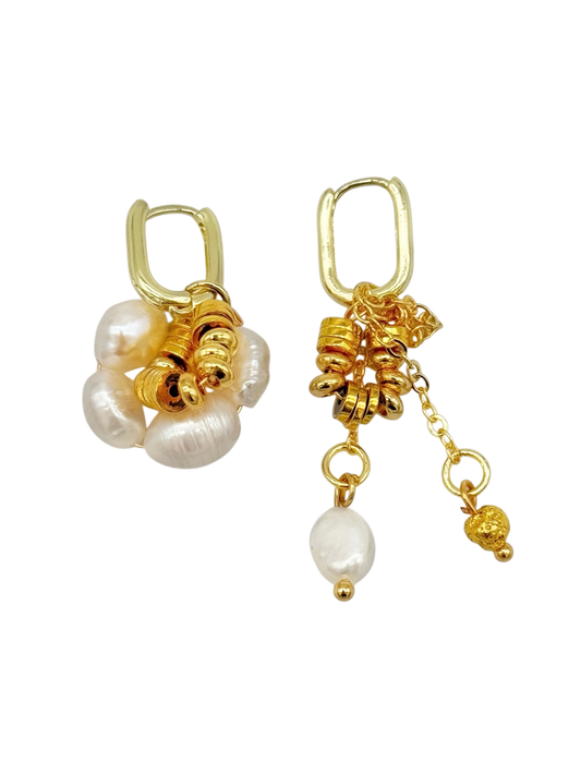 Pompon Earrings